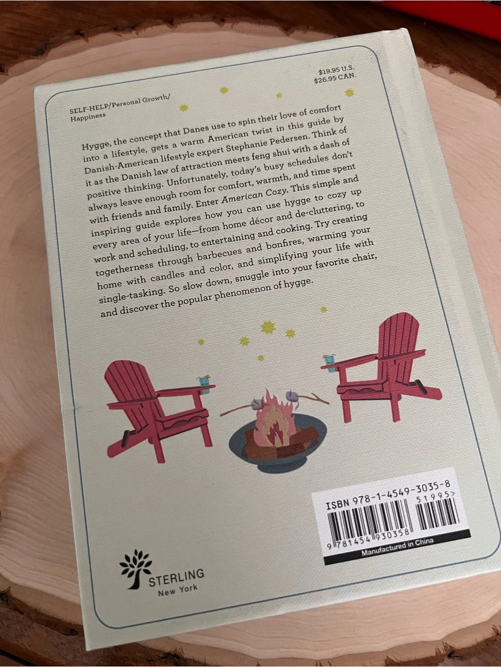 American Cozy Hygge-Inspired White Book - Comfort & Happiness